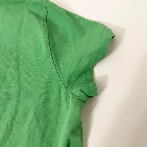 Ralph Lauren Shirt Kids Girls Size Large Tshirt Green - Picture 14 of 16